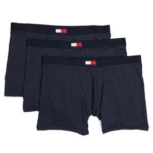 Tommy Hilfiger Heritage Comfort Boxers Briefs 3-Pack Navy Size XL 40-42 NWT
